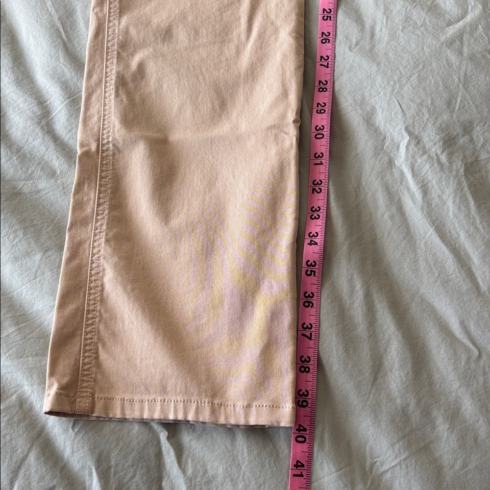 Paige Jeans Mens 34 Normandie Tan Japanese Twill Chino Straight - Picture 9 of 16